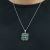 Vintage Emerald and Diamond Pendant