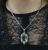 Art Deco Aquamarine and Diamond Pendant