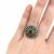 Sapphire Enamel Ring