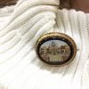 Micro Mosaic Brooch St. Peter's Cathedral Rome