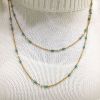 Vintage Pearl and Enamel Necklace