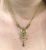 Vintage Peridot and Seed Pearl Lavalier