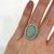 Vintage Opal and Diamond Ring