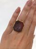 Antique Carved Carnelian Intaglio Ring