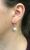Vintage Cultured Pearl and Diamond 14kt Rose Gold Drop Earrings