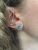 Modern Aquamarine and Diamond Stud Earrings