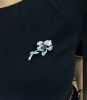 Diamond Floral Brooch