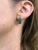 Vintage Malachite Earrings