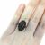 Garnet Cluster Ring