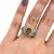 Vintage Yellow Diamond and Diamond Ring