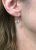 Modern Aquamarine Drop Earrings