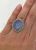 Vintage Star Sapphire and Diamond Ring 