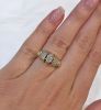 Vintage .51ct Marquise Diamond 18kt Ring