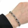 Vintage Sapphire and Diamond Bracelet