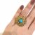Turquoise and Diamond Ring