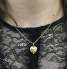 Victorian Gold and Diamond Heart Pendant