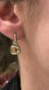 Citrine and Diamond Earrings
