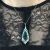 Art Deco 18.83ct Aquamarine and Diamond 18kt Pendant