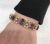 Amethyst Bangle Bracelet