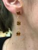 Modern Citrine Earrings