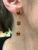 Modern Citrine Earrings