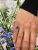 Art Deco Inspired Sapphire and Diamond Ring