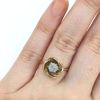 Vintage Floral Diamond Ring