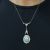 Art Deco Opal and Diamond Pendant