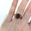 Cabochon Garnet Ring