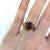 Cabochon Garnet Ring