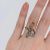 Antique Diamond and Ruby Floral Ring