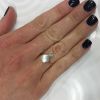 Vintage Pearl and Diamond Ring in 14kt Yellow and White Gold