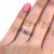 Vintage Pink Sapphire and Diamond Ring