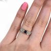 Vintage Sapphire and Diamond Ring