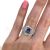 Art Deco Style Sapphire and Diamond Ring
