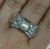 Retro Pearl and Diamond Bow Ring