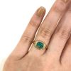 Audrius Krulis Opal and Diamond Ring