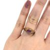 Audrius Krulis 1.05ct Sapphire and Diamond 18kt Ring