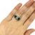 Vintage Diamond and Emerald Ring