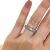 Vintage Inspired .17ct Diamond 18kt Engagement Ring