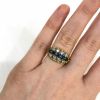 Vintage Sapphire and Diamond Ring