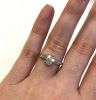 Vintage 1.08ct Diamond 18kt Engagement Ring