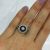 Diamond and Sapphire Art Deco Style Ring