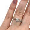 Modern Diamond Engagement Ring