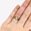 Vintage 0.48ct Diamond Ring Set