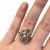Vintage Diamond and Aquamarine 14kt Ring