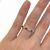 Modern Sapphire and Diamond Eternity Band