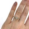 Modern Diamond Engagement Ring