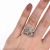 Vintage Diamond Floral Ring