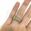Retro .41ct Diamond Ring in 14kt Yellow and White Gold